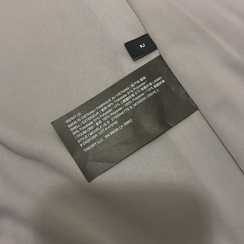 Theory Etinnette Blazer - Picture 3 of 5